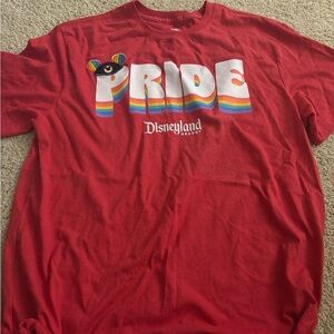 Disney Red PRIDE Disneyland Resort Graphic Tee